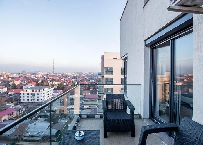 Luxury Westpark 2 Presidentialsuite With View W4 アパート ブカレスト